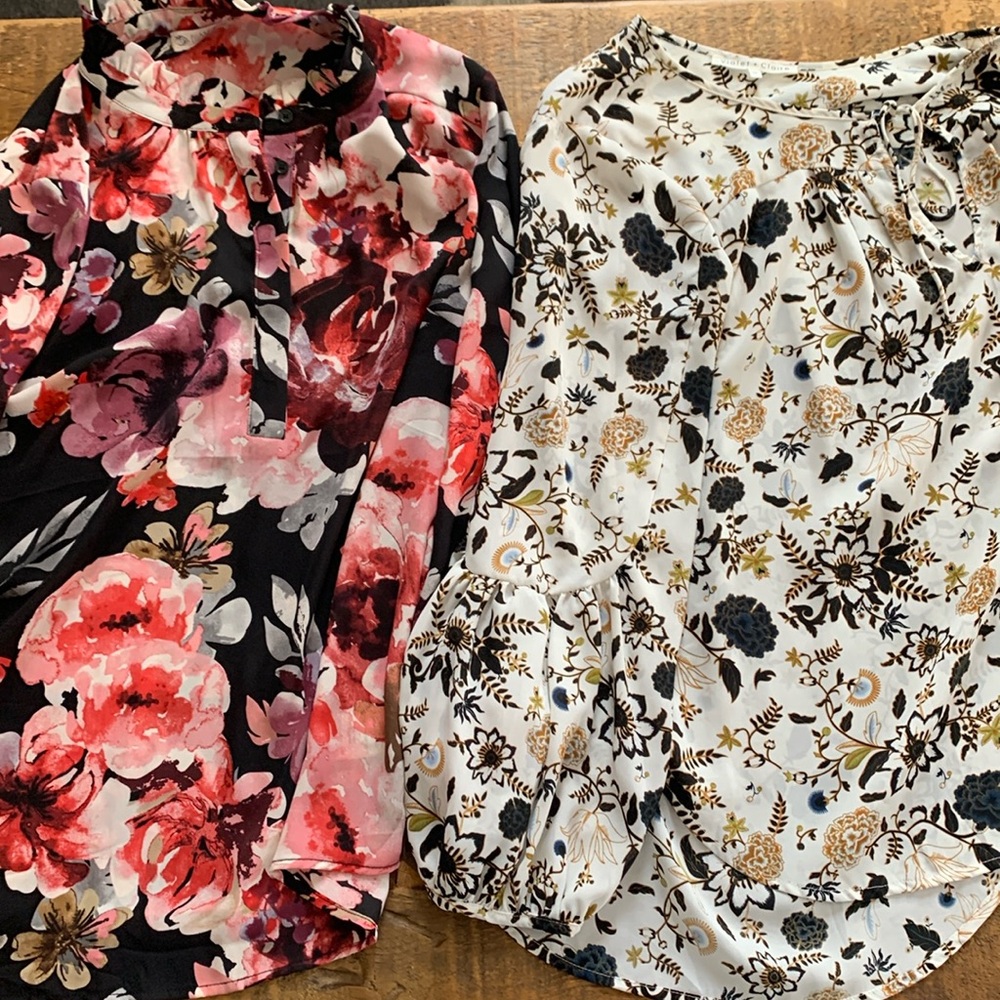 2 Fall blouses